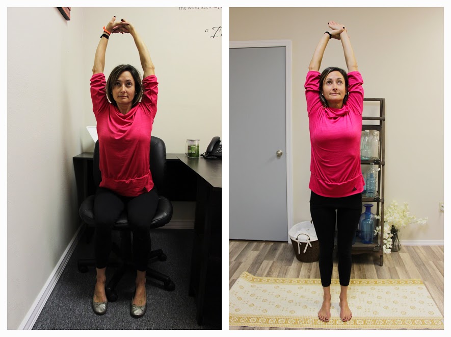 Simple Yoga Stretches Shoulder Stretch